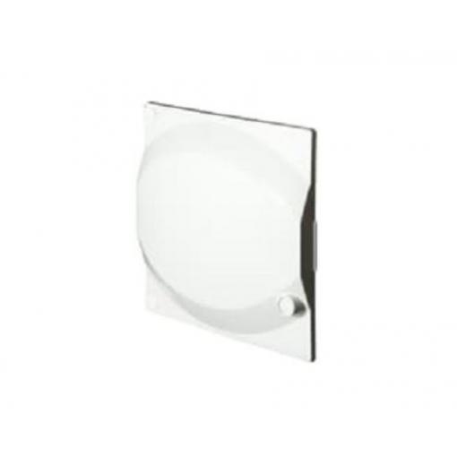 ABB Regálový panel 19in Přední dvířka, Plastové barva Bílá 43 mm 246 mm