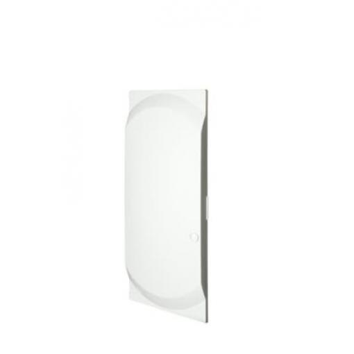 ABB Regálový panel 19in Přední dvířka, Plastové barva Bílá 43 mm 246 mm
