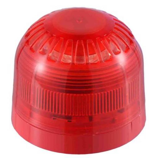 Výstražný maják barva Červená Xenon 130 mA @ 24 V dc Montáž na základnu 10 → 60 v DC