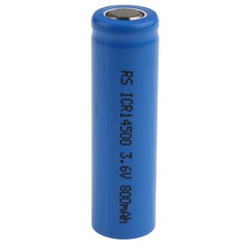 Nabíjecí baterie 3.6 V Li-Ion 820 mAh ICR14500 RS PRO 14.5 mm