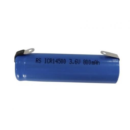 Nabíjecí baterie 3.7 V Li-Ion 820 mAh ICR14500 RS PRO 14.5 mm