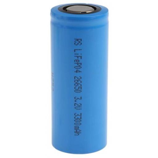 Nabíjecí baterie 3.2 V Lithium-fosfát 3.2 Ah LIFePO4-26650 RS PRO 26.2 mm