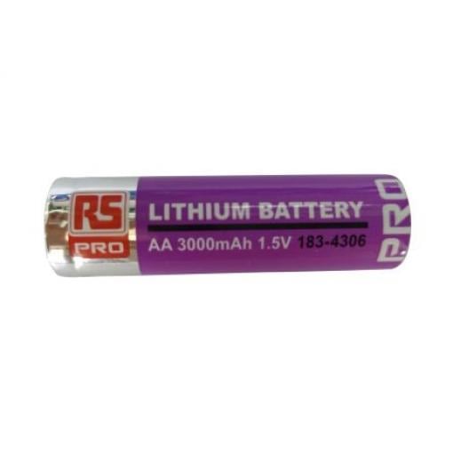 Baterie AA Disulfid lithium-železnatý R6 1.5 V 3 Ah RS PRO RS PRO