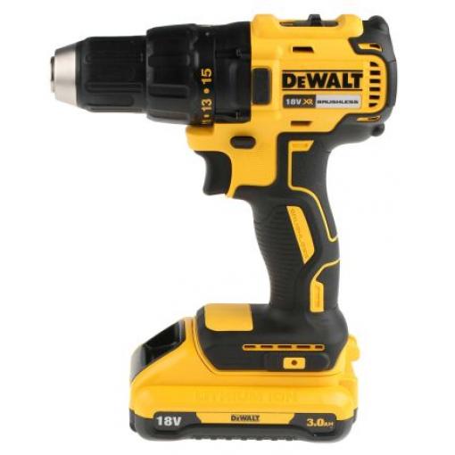 Vrtačka/šroubovák Bezdrátové, řada: XR, 3 Ah 340 W, Typ C - EU DeWALT 13 mm 65 Nm