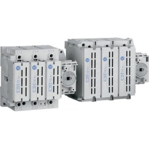 Allen Bradley Guardmaster Oddělovací (hlavní) vypínač, rozsah: 194R 3pólový Lišta DIN IP66 0 A 132 kW