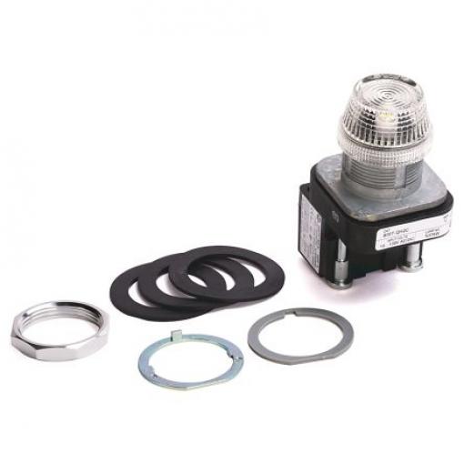 Allen Bradley Kontrolka, řada: 800T Modrá, průměr výřezu: 30 mm Montáž na přední panel montáž