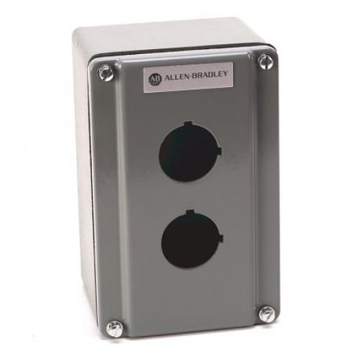 Pouzdro tlačítka, řada: 800T, průměr výřezu: 30 mm Šedá Plastové Allen Bradley, počet výřezů: 4