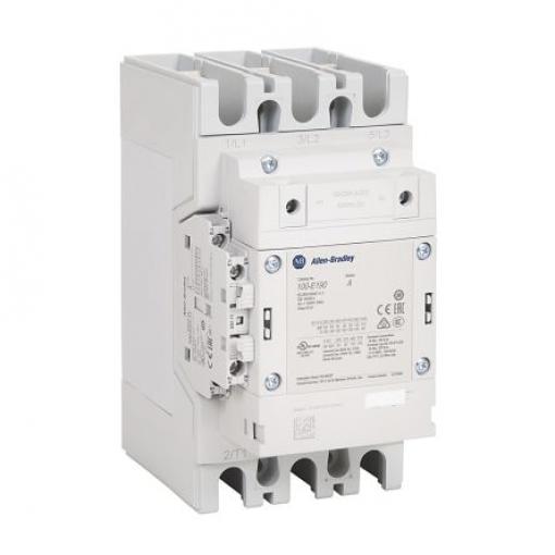 Allen Bradley 1 NO, 1 NC Stykač napětí ve vinutí 24V dc, 60 V dc 3pólový 190 A 400V ac 90 kW s 3 NO kontakty 60V dc