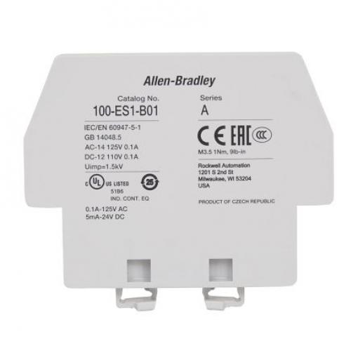 Allen Bradley Pomocný kontakt 1 NO/1 NC 2 Panel 10 A 600V