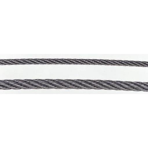 Ocelové lano, Nerezová ocel, délka: 75 m RS PRO