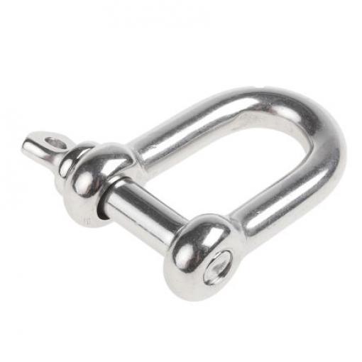 Závěsné oko, Třmen D, Nerezová ocel, 0.15 t RS PRO