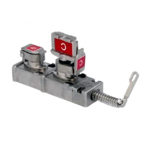 Allen Bradley Guardmaster 440T Blokovací bezpečnostní spínač Klíč Včetně ovladače Nerezová ocel Blokování