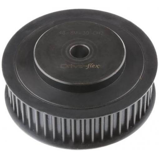 RS PRO Řemenice rozvodového řemenu, Ocel 48 zubů 30 mm rozteč 8 mm, vývrt: 15 mm