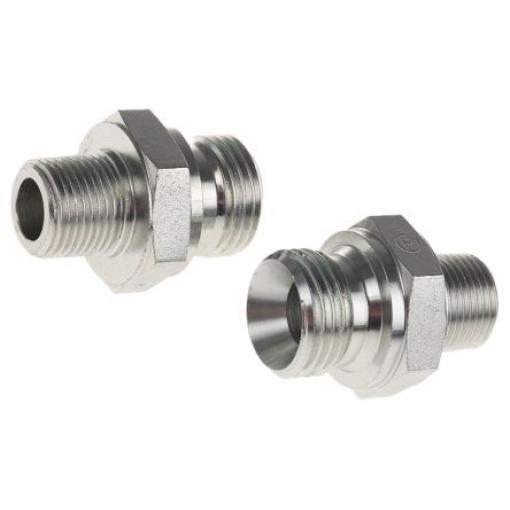 Hydraulický adaptér s přímým závitem Vnější 8-8F3MK4S Parker 60 ° 0.5 in