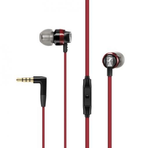Sluchátka 508595 Zástrčka Jack Sennheiser, Červená