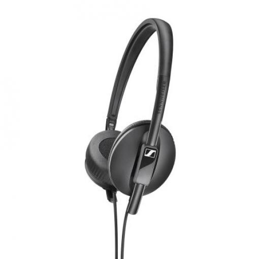 Sluchátka na uši 508596 Zástrčka Jack Sennheiser, Černá