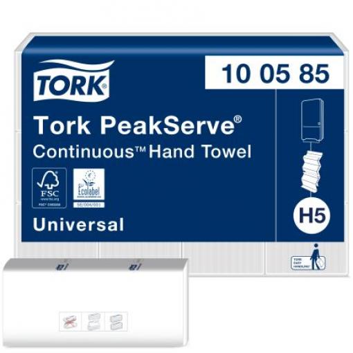 Tork Papírový ručník, Tork PeakServe 225 x 201 mm Složený 410 archů 1