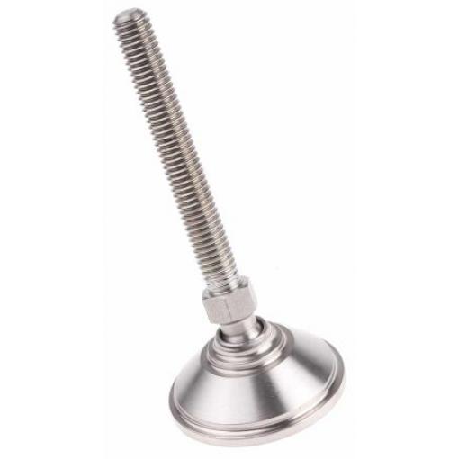 A080/002 Nu-Tech Engineering M8 38 mm Nerezová ocel Nastavitelná noha 450 kg 10 °