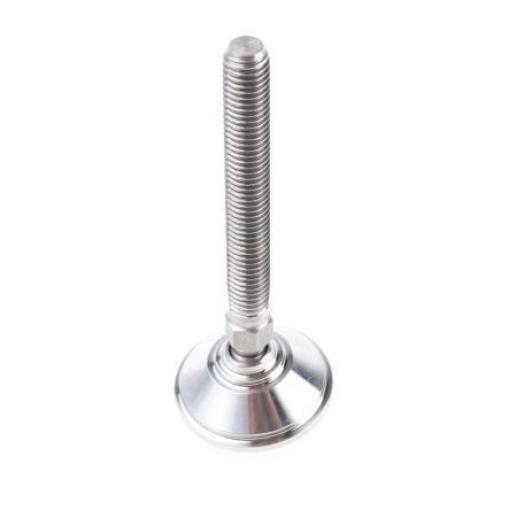A080/004 Nu-Tech Engineering M10 38 mm Nerezová ocel Nastavitelná noha 600 kg 10 °
