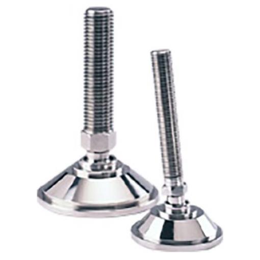 A080/008 Nu-Tech Engineering M16 70 mm Nerezová ocel Nastavitelná noha 2000 kg 10 °