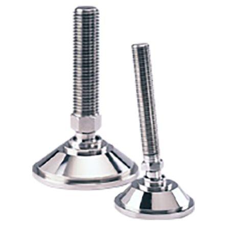 A080/009 Nu-Tech Engineering M20 100 mm Nerezová ocel Nastavitelná noha 3000 kg 10 °