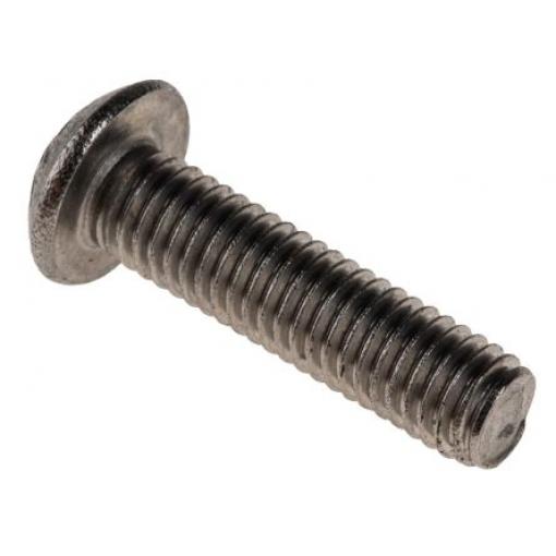 RS PRO Šroub s vnitřním šestihranem, Lesklý zinek, Titan hlavice Vnitřní šestihran, Metrické, M3, délka: 40 mm