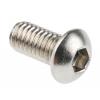 RS PRO Šroub s vnitřním šestihranem, Lesklý zinek, Titan hlavice Vnitřní šestihran, Metrické, M3, délka: 40 mm
