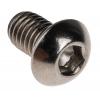 RS PRO Šroub s vnitřním šestihranem, Lesklý zinek, Titan hlavice Vnitřní šestihran, Metrické, M3, délka: 40 mm