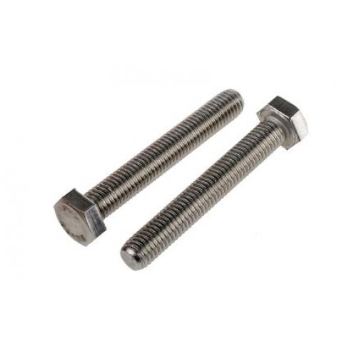 RS PRO Šroub s vnitřním šestihranem, Obyčejný, Nerezová ocel, M12, délka: 80 mm