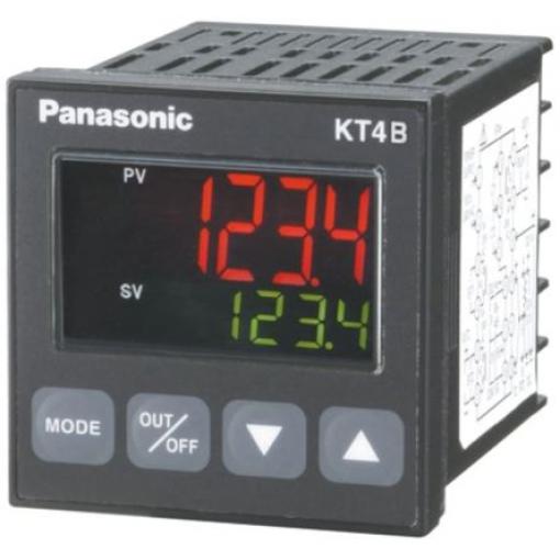 PID regulátor teploty, řada: KT4H, 0→ + 50 °C., 48 x 59.2mm, počet výstupů: 1
