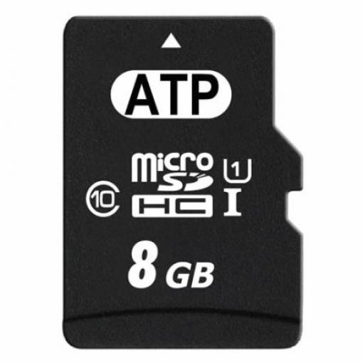 MicroSD 8 GB MicroSDHC Průmyslová třída MLC ATP UHS 1 U1, Třída 10 -25 °C -25 °C