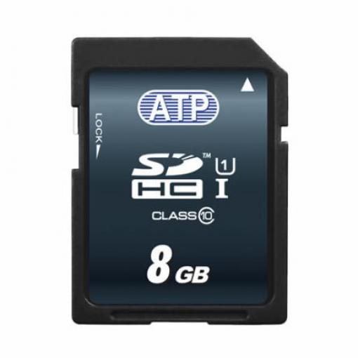 Karta SD 8 GB SDHC Průmyslová třída MLC ATP, řada: S600SC Třída 10, UHS 1 U1 -25 °C -25 °C