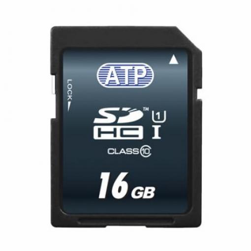 Karta SD 16 GB SDHC Průmyslová třída MLC ATP, řada: S600SC UHS 1 U1, Třída 10 85 °C -25 °C