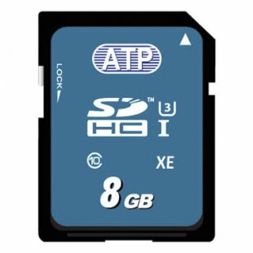 Karta SD 8 GB SDHC Průmyslová třída SLC ATP, řada: S700SC Třída 10, UHS 1 U1 -25 °C -25 °C