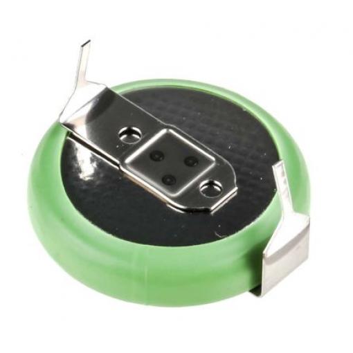 Knoflíková baterie 3 V Monofluorid polykarbonát lithný 16 mm 120 mAh Panasonic