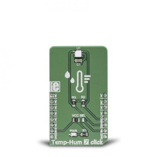 I2C, SPI Temp&Hum 7 Click MIKROE-3272, MikroElektronika