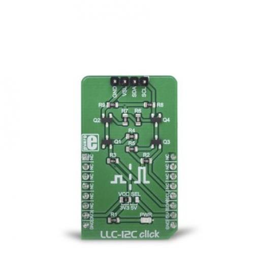 Vývojová sada pro analogové obvody, LLC-I2C Click, MikroElektronika