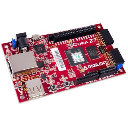 Digilent Nástroj pro vývoj integrovaných obvodů pro převod signálu 410-370, FPGA, Cora Z7: Zynq-7000, ADC1410, Vývojová