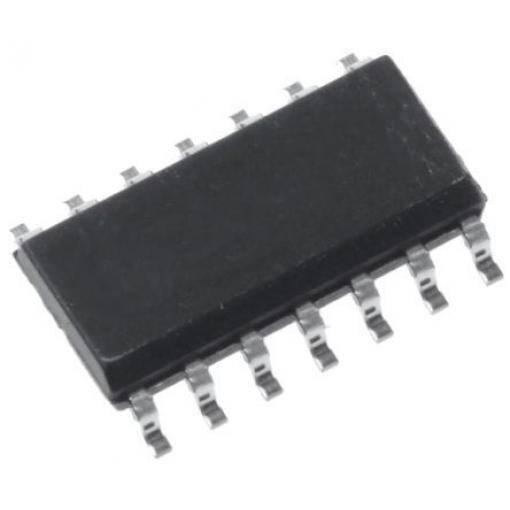 onsemi Měnič MM74HC14M 6kanálový Schmittův klopný obvod 74HC CMOS, počet kolíků: 14 kolíkový, SOIC Vstup Schmittův