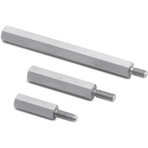 Distanční vložka M2,5 Šestihranný 971080154 8 mm, Mosaz 6 mm M2,5 Wurth Elektronik