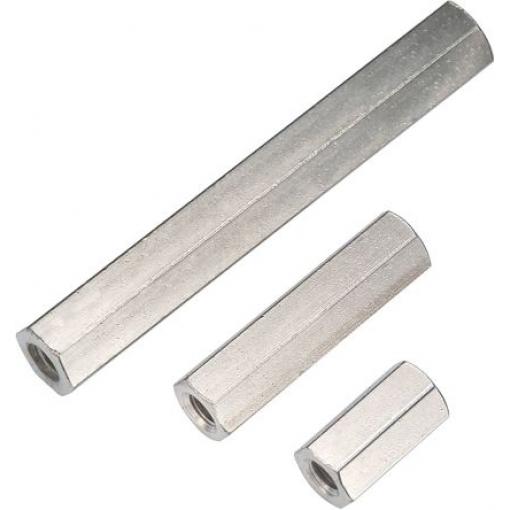 Závitový distanční sloupek Šestihranný 970080354 M3 8 mm, Mosaz Wurth Elektronik