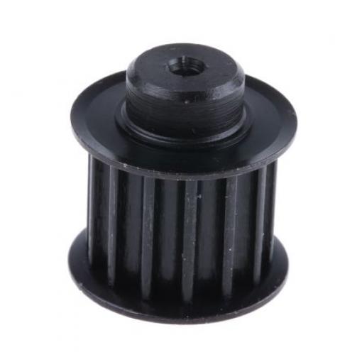 RS PRO Řemenice rozvodového řemenu, Ocel 14 zubů 15 mm rozteč 5 mm, vývrt: 6 mm