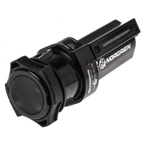 Pneumatický filtr, řada: F64G 40 μm, max. průtok: 75 dm³/s, přípojka portu: 3/8 in G Automatické 17 bar Norgren