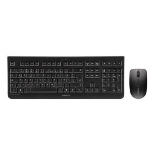 Klávesnice, model: CHERRY DW 300, Bezdrátové, Černá, Bezdrátové Standardní QWERTY (Velká Británie) normální klávesy 105
