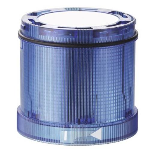 Werma, rozsah: KombiSIGN 72 Twinlight barva čočky Modrá Blikání, Stálé LED Maják 105 dB 24V ac/dc barva pouzdra Modrá