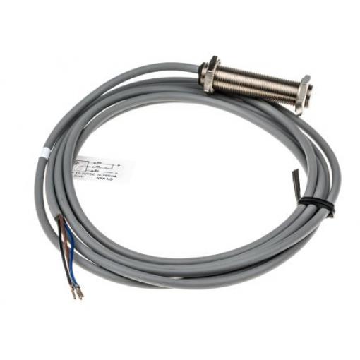 RS PRO Snímač přiblížení Válec se závitem 5578 M12 x 1 2 mm 15mA IP67 50 Hz NPN 30 V ac 30 V dc