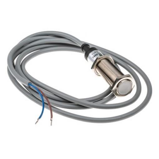 RS PRO Snímač přiblížení Válec se závitem 5591 M18 x 1 5 mm 3mA IP67 15 Hz 2vodičové 250 V ac 250 V dc