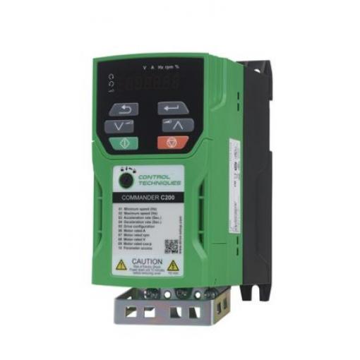 Měnič kmitočtu, řada: C200 0.25 kW 1 550Hz 240 V ac IP20 Control Techniques 1.7 A