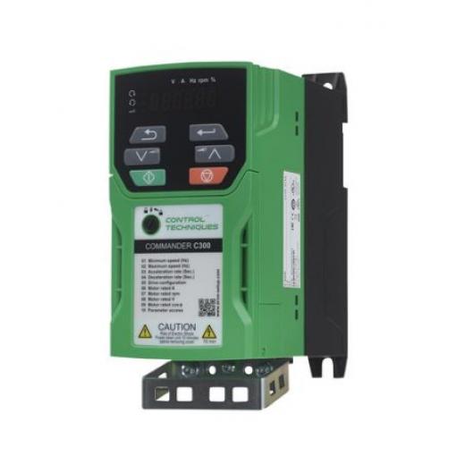 Měnič kmitočtu, řada: C300 0.25 kW 1 550Hz 240 V ac IP20 Control Techniques 1.7 A