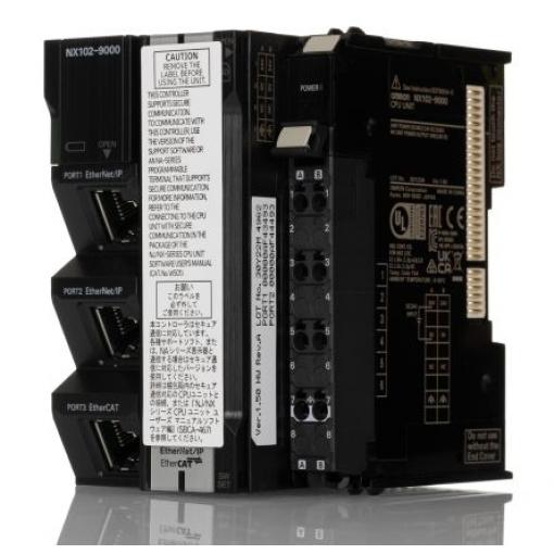 PLC procesor řada NX102 Montáž do panelu Omron 4, typ vstupní: Servopohon